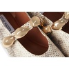 image:imageSteve Madden Womens Poppin Ballet FlatNatural Snake