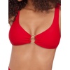 image:imageSteve Madden Womens Ring Front Swim Bralette TopCherry
