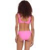 image:imageSteve Madden Womens Ring Front Swim Bralette TopNeon Pink