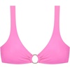 image:imageSteve Madden Womens Ring Front Swim Bralette TopNeon Pink