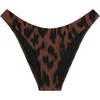 image:imageSteve Madden Womens Scoop Hipster Bikini Bottom with Cheeky CoverageStatic Leopard