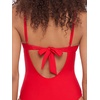 image:imageSteve Madden Womens Scoop Neck One Piece Swimsuit with Gold ChainCherry