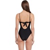image:imageSteve Madden Womens Scoop Neck One Piece Swimsuit with Gold ChainRaven