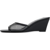 image:imageSteve Madden Womens Seleste Wedge SandalBlack Mesh