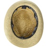 image:imageSteve Madden Womens Steve Madden Paper Crochet Straw Fedora with BandWhite