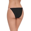 image:imageSteve Madden Womens Strap Side Bikini Bottom with Gold BeadsBlack Ivory