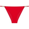 image:imageSteve Madden Womens Strap Side Bikini Bottom with Gold BeadsCherry