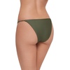 image:imageSteve Madden Womens Strap Side Bikini Bottom with Gold BeadsShine Bright Olive