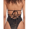image:imageSteve Madden Womens Strappy Cutout Triangle One Piece SwimsuitPurfection