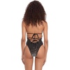 image:imageSteve Madden Womens Strappy Cutout Triangle One Piece SwimsuitPurfection