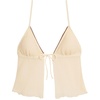 image:imageSteve Madden Womens Tie Front Crop Swim Tankini TopPearl Cozy Crochet
