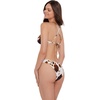 image:imageSteve Madden Womens Underwire Scoop Neck XBack Demi Bikini TopHideout