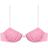 image:imageSteve Madden Womens Underwire Scoop Neck XBack Demi Bikini TopOrchid