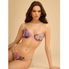 image:imageSteve Madden Womens Underwire Scoop Neck XBack Demi Bikini TopSuper Bloom
