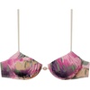 image:imageSteve Madden Womens Underwire Scoop Neck XBack Demi Bikini TopSuper Bloom