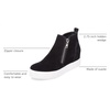 image:imageSteve Madden Womens Wedgie SneakerBlack Suede