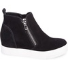 image:imageSteve Madden Womens Wedgie SneakerBlack Suede