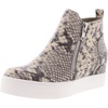 image:imageSteve Madden Womens Wedgie SneakerNatural Snake