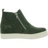 image:imageSteve Madden Womens Wedgie SneakerOlive Suede