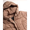 image:imageSteve Madden Womens Winter Coat Long Puffer Jacket Heavyweight Parka  Heavyweight Insulated Quilted Fleece Warmth Windproof Longline Coverage Zip Pockets Removable Hood for Cold Weather WearTan