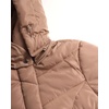 image:imageSteve Madden Womens Winter Coat Long Puffer Jacket Heavyweight Parka  Heavyweight Insulated Quilted Fleece Warmth Windproof Longline Coverage Zip Pockets Removable Hood for Cold Weather WearTan