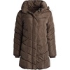 image:imageSteve Madden Womens Winter Coat Long Puffer Jacket Heavyweight Parka  Heavyweight Insulated Quilted Fleece Warmth Windproof Longline Coverage Zip Pockets Removable Hood for Cold Weather WearOlive Green