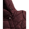 image:imageSteve Madden Womens Winter Coat Long Puffer Jacket Heavyweight Parka  Heavyweight Insulated Quilted Fleece Warmth Windproof Longline Coverage Zip Pockets Removable Hood for Cold Weather WearMerlot