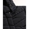 image:imageSteve Madden Womens Winter Coat Long Puffer Jacket Heavyweight Parka  Heavyweight Insulated Quilted Fleece Warmth Windproof Longline Coverage Zip Pockets Removable Hood for Cold Weather WearNavy