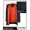 image:imageSteve Madden Womens Winter Jacket Midlength Puffer Parka Coat Sherpa Hood  Insulated Quilted Warm Cozy Faux Sherpa Hood Heavyweight Warmth ZIP Pockets Adjustable Side Zippers Cold Weather ReadyBlack
