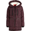 image:imageSteve Madden Womens Winter Jacket Midlength Puffer Parka Coat Sherpa Hood  Insulated Quilted Warm Cozy Faux Sherpa Hood Heavyweight Warmth ZIP Pockets Adjustable Side Zippers Cold Weather ReadyMerlot