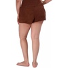 image:imageSteve Madden Womens Womens Fuzzy Pullon Chenille Sleep Shorts Cozy Pajama BottomsTiramisu