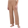 image:imageSteve Madden Womens Womens Fuzzy WideLeg Chenille Sleep Pants Cozy Pajama BottomsPraline
