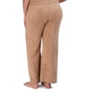 image:imageSteve Madden Womens Womens Fuzzy WideLeg Chenille Sleep Pants Cozy Pajama BottomsPraline