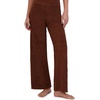 image:imageSteve Madden Womens Womens Fuzzy WideLeg Chenille Sleep Pants Cozy Pajama BottomsTiramisu