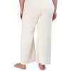 image:imageSteve Madden Womens Womens Fuzzy WideLeg Chenille Sleep Pants Cozy Pajama BottomsWhite