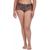 image:imageSteve Madden Womens Womens Mesh Boyshort UnderwearLeopard
