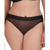 image:imageSteve Madden Womens Womens Mesh Highleg Bikini UnderwearBlack