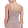 image:imageSteve Madden Womens Womens ScoopNeck Chenille Sleep Tank TopBark