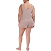 image:imageSteve Madden Womens Womens ScoopNeck Chenille Sleep Tank TopBark