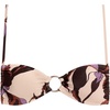 image:imageSteve Madden Womens XBack Ring Front Swim Bralette TopChloette Orchid