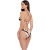 image:imageSteve Madden Womens XBack Ring Front Swim Bralette TopChloette Orchid
