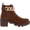 image:imageSteve Madden womens Amulet Ankle BootChestnut Suede Chain