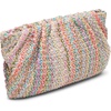 image:imageSteve Madden womens Steve Madden Palomaa Pleated Raffia ClutchBpalomaa  Multi