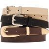 image:imageSteve Madden 3 Pack Women Belts For Jeans Dresses Pants Ladies Waist BeltChocolate
