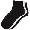 image:imageSteve Madden Womens 3pk Pebble Cable QuarterBlack