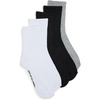 image:imageSteve Madden Womens 5pk Athleisure Shortie CrewWhite Grey Black