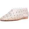 image:imageSteve Madden Womens Grove Ballet FlatClear Rhinestone