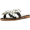 Black White Polka Dot Scarf