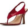 image:imageSteve Madden Womens Improv Heeled SandalRed Leather