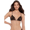 image:imageSteve Madden Womens Over The Shoulder Basic Triangle Bikini TopStatic Leopard